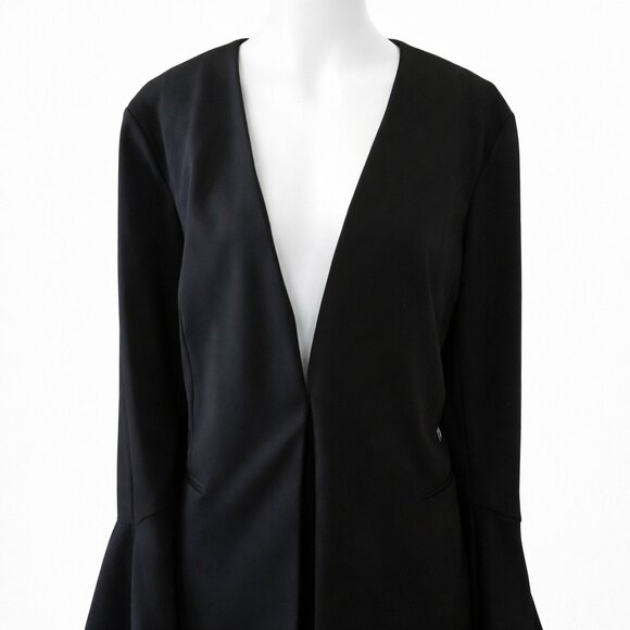 Roz & Ali Jackets & Blazers - Roz & Ali Classic Black Jacket – Size XL